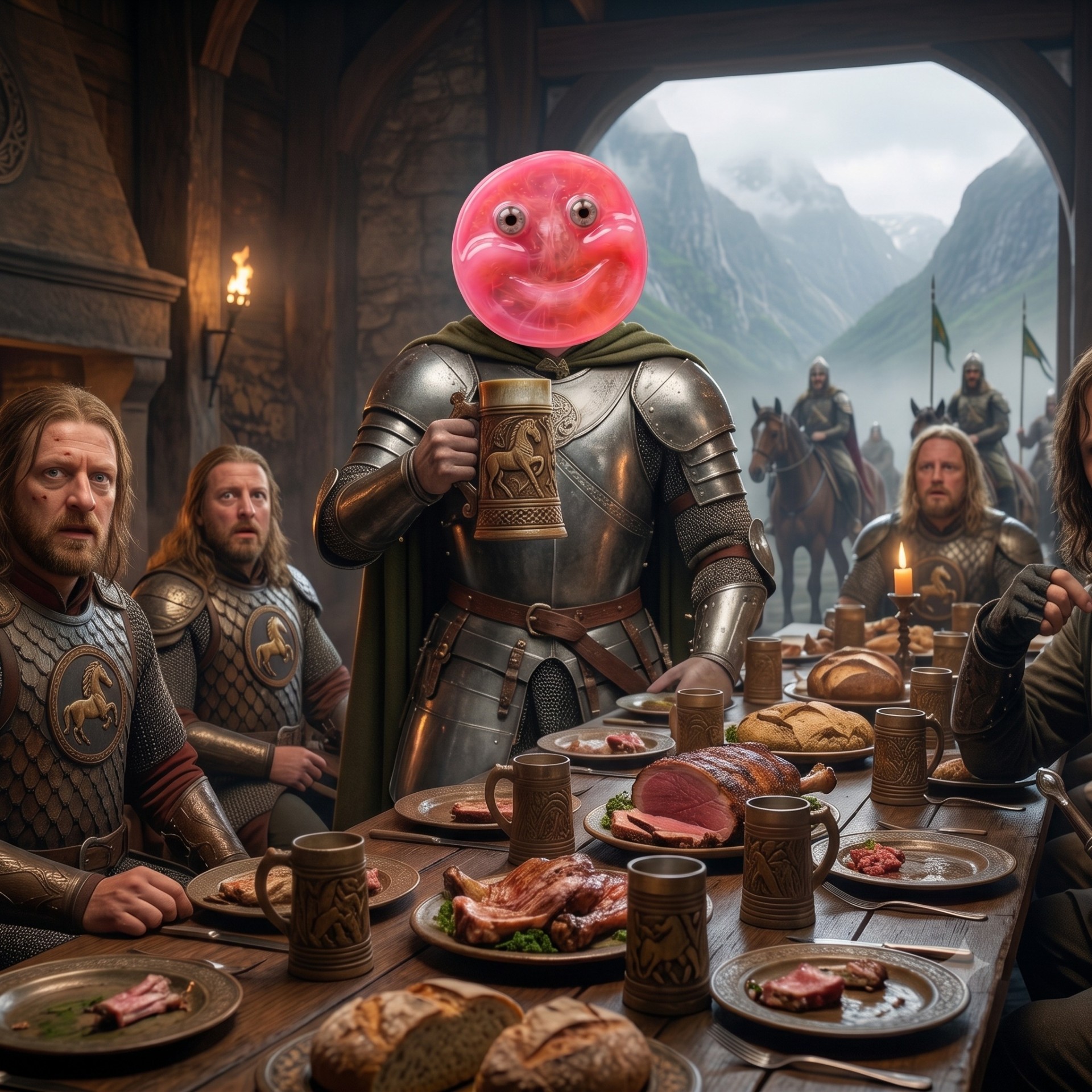 Rohirrim feast